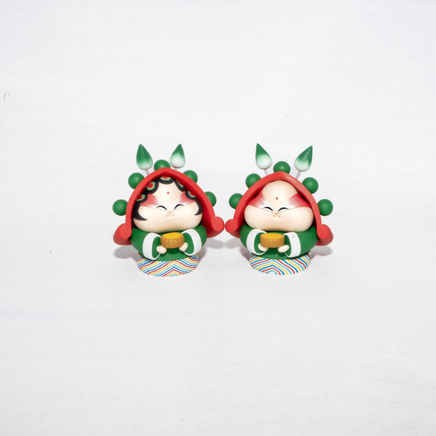 Lord Rabbit Red-Green - Pair