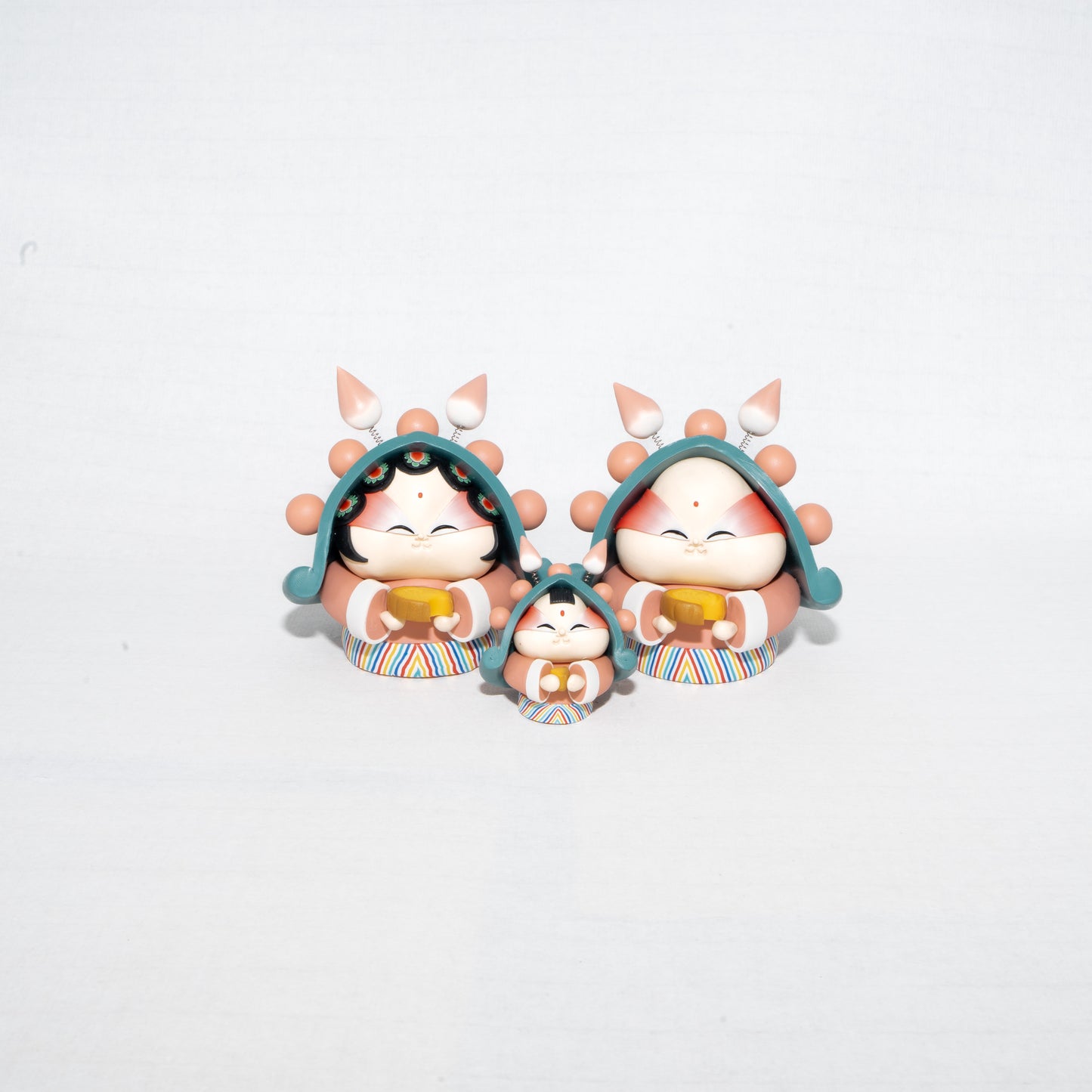 Lord Rabbit Dusty Blue-Pink - Family