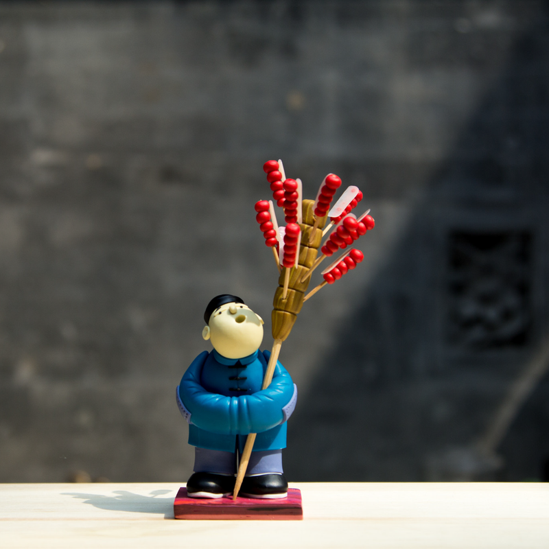 🍭 Tanghulu Man — The Sweet Memory of Old Beijing