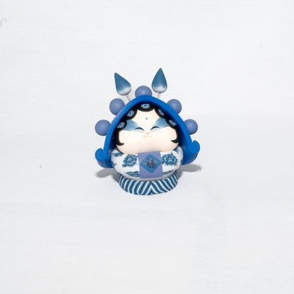 Medium Lord Rabbit - China Blue - Single