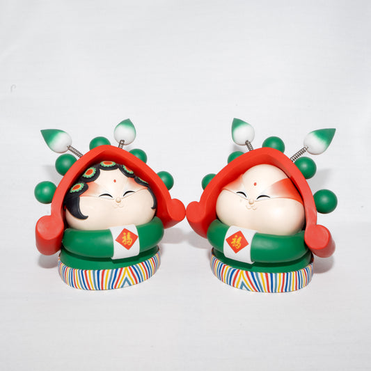 Lord Rabbit  Red-Green - Pair