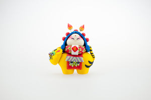 Mounted Rabbit God