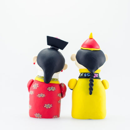 Manchu Prince and Princess (Pair)
