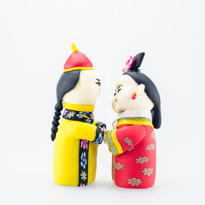 Manchu Prince and Princess (Pair)