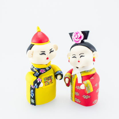 Manchu Prince and Princess (Pair)